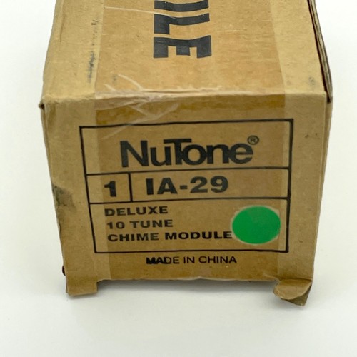 New nutone deluxe - ia-29, chime