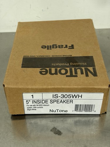 Nutone 305wh indoor - is-305wh, 5"
