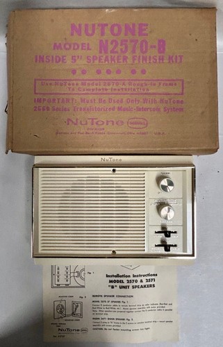 Unused vtg nutone n2570 - vtg, n2570-b