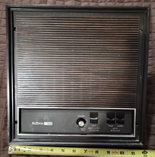 Nutone vintage intercom system - nutone,