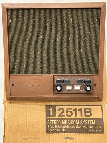 Nos nutone 2511b stereo - nutone, 8"