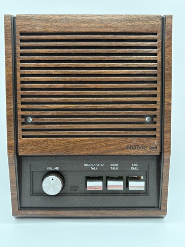 Nutone intercom wood grain - nutone,