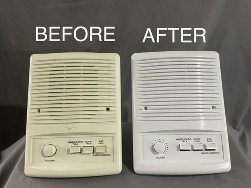 White replacement faceplate - white,