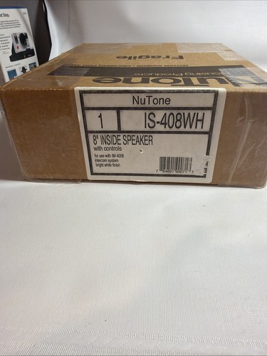 Nutone is408wh white - nutone, 8"