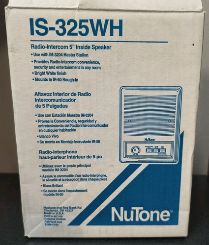 New nos nutone - new,